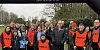 Organisers and participants at the Lurgan Park fun run.