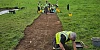 Work on the exciting archaeological excavation underway at Killyloughran near Creggan.