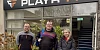 Darren and Tara-Nicole from Playr-Fit with Oisín.