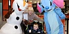 Lisa and Richard Winters (4) from Newry get ready for the trip