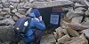 The entrance to the passage grave at last years Winter Solstice. Photograph: Columba O'Hare/ Newry.ie 