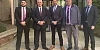 Newry, Mourne and Down District Council DUP representatives: Alan Lewis, Henry Reilly, Jonathan Jackson, Glyn Hanna and Callum Bowsie.