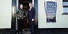 Ulster Bank business development manager Lee White pictured with new owner of Minny Doyle’s pub in Hilltown, Aveen Moreland. Photograph: Kelvin Boyes