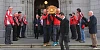 Brian Monaghan's Funeral leaves Ss St Patrick and St Colman's Cathedral, Newry on his final journey. 