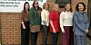 Southern Trust cancer services have received the highest score possible in the Macmillan Quality Environment Mark. Pictured from left are: Caroline Hillen,  Macmillan Information & Support Service Manager, Promoting Wellbeing Team; Caroline Davies, Macmillan Health and Wellbeing Support Worker; Mary McComb, Macmillan Service Improvement Lead; Claire O’Connor, Ward Sister Mandeville Unit; Clair Quin, Head of Cancer Services and Lynne Smart, Head of Health Improvement Promoting Wellbeing Team.