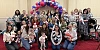 Just some of the mums and babies who celebrated one year of Team Sapphire. 