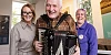Angie Watson Heritage Development Officer The Rural Heritage of South Armagh Project with local ambassador and musician Terry Conlon and local ambassador and resident Colette Quinn pictured at the launch. Photograph: Brian Morrison