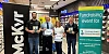 Launching the McKvr Lurgan Park Fun Run for Evora Hospice 2026 are Lorcan Mallon, McKvr, David Wilson and Tony Mckeown, Event Organisers with Deirdre Breen, Lurgan Friends of Hospice Fundraising Group.