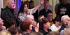 Speaking at the Save Daisy Hill Hospital meeting in Newry last week. Photograph: Columba O'Hare/ Newry.ie 