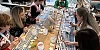 The Christmas Ornament workshop in full swing
