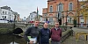 Justin McNulty MLA with officials from the Department for Infrastructure (DfI) Rivers Division