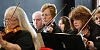 Oriel Traditional Orchestra performing at the Oriel Connects event. Photograph:  Séamus Mac Dhaibhéid 