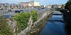 The wall of the Clanrye River is literally falling into the water while the nearby Newry Canal has become a dumping ground for shopping trollies.