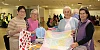 Ladies from Drumclose Craft Group, a community organisation based in the Dromalane area of Newry who hold weekly gatherings, with Siobhan Casey The Commissioner for Older People for Northern. Included are (from left) Helen Morrisey, Frances Rooney, Siobhan Casey and Vera McMahon.
