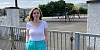 Cllr Doire Finn at the Barley Lane play park.