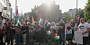 A demonstration for Palestine in Kildare St Newry back in August. Photograph: Columba O'Hare/ Newry.ie 