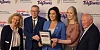 Pictured at the presentation of the Endeavour Award to Omeath were from left: Edel Clancy, SuperValu; Kevin O' Hare, Jennifer Carroll Mac Neill, Minister for Health; Clare O' Hagan and Gus Brennan.