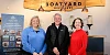 Photographed at the Tourism NI event are from left: Megan McGurren from Brack Tours, Adrian Martin from Killeavy Castle with Maria McAlister, Interim Experience Brand Development Manager at Tourism NI. 