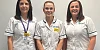 Southern Trust Hospital at Home Dietitians Stephanie McCann, Cúshla Kelly and Louise Sharpe.