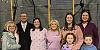 Tasha D with members of the late Dianne Preece's family 