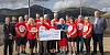 Members of Newry, Mourne and Down District Council’s Physical Activity Referral Scheme (PARS) and Cardiac Rehab group who took part in this year’s Belfast Marathon in aid of Northern Ireland Chest, Heart & Stroke. Included with Newry, Mourne and Down District Council Chairperson, Councillor Glyn Hanna, are Leigh Osborne and Niall Smyth from the charity, NMDDC Exercise Referral Co-ordinator Paula Early and Sports Development Manager Robert Geary.