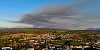 Smoke over Newry from the Mourne Mountains fire. Photograph: Columba O'Hare/ Newry.ie 