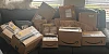 Some of the packages already purchased to help homeless people locally.
