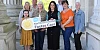 Pictured at the launch of Foster Care Fortnight are from left: mCasey Leigh with her foster carers Liz and Raymond McEvoy, Lily Fegan (foster carer), Melanie Coffey (Head of Family Placement Service at SHSC), Neil Dawson (foster carer), Sinead McVeigh (foster carer) and Tasha McBride (Home for Good representative in SHSCT)
