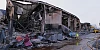 The scene of total destruction at Loughbrook Industrial Estate in December 2023. Photograph: Columba O'Hare/ Newry.ie 