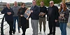 The Newry People's Forum Committee - Included from left are: Barry Reilly, Ross McArdle, Grainne Powell, Brian Cleland, Danny Hughes, Canon Francis Brown and Angela McCann. Missing from photograph is Martin Hughes. Photograph: Columba O'Hare/ Newry.ie 
