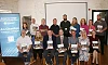 Newry, Mourne and Down District Council has launched a new Irish language training resource and associated online materials to support local government officers who wish to learn Irish and use it in their day-to-day work. Staff and councillors were joined at the launch by Irish Language Commissioner, Dr Pól Deeds (front centre) and NMDDC Corporate Services Director Aileen Jones (front right).