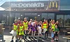 Members of Windmill Stars FC, Carnbane Girls Youth League, Newry High School and McDonald’s Fun Football Volunteers joined McDonald’s Newry for a community litter pick around Damolly Retail Park