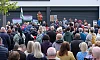 A Daisy Hill rally in Marcus Square, Newry in 2023. Photograph: Columba O'Hare/ Newry.ie 