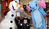 Lisa and Richard Winters (4) from Newry get ready for the trip