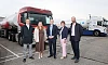 Pictured at the launch of the Home Heating Oil Support Scheme in Belfast are (l-r): Raymond Gormley, Consumer Council for Northern Ireland; Fiona Magee, Advice NI; Communities Minister Gordon Lyons; Nicole Lappin, Chair, NI Housing Executive; and David Blevings, Northern Ireland Oil Federation.