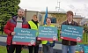 People Before Profit representatives at Louth Hospital