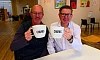 John Conlon, left, from Newry City Library and Eamon Quinn who is coordinating the Chums programme.