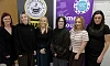 Pictured at the Safety Speaks event held at the Crisis Café in Newry as part of Domestic Abuse Awareness Week were from left: Áine McNulty, McKeevers Chemists; Olivia Gallagher, Crisis Café; Eibhlin Collins, NIHE; Jack McAtee, Crisis Café; Elaine McMeekin, NIHE; and Grainne Graham, Crisis Café.