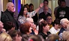 Speaking at the Save Daisy Hill Hospital meeting in Newry last week. Photograph: Columba O'Hare/ Newry.ie 