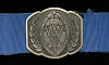 Queen’s Institute of District Nursing belt buckle.   Down County Museum Collection.