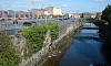 The wall of the Clanrye River is literally falling into the water while the nearby Newry Canal has become a dumping ground for shopping trollies.
