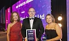 Water Solutions Ireland Contracts Director, Patrick Cunningham is presented with the award