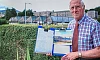Bessbrook resident John Davis with his petition