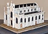 Model of Newry Cathedral on display in Newry and Mourne Museum. Made in the early 20th century, the model shows the Cathedral as it was built in the 1820s before the additions in the later 19th century. Newry and Mourne Museum Collection