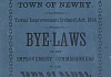 Book of Bye-Laws of the Improvement Commissioners of the Town of Newry under, the Town’s Improvement (Ireland) Act, 1854  Newry & Mourne Museum Collection