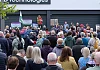 A Daisy Hill rally in Marcus Square, Newry in 2023. Photograph: Columba O'Hare/ Newry.ie 