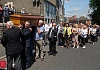 The Funeral of Seamus Ruddy at St Catherine's Dominican Church in Newry. Photograph: NewRayPics