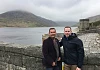 Cllr Willie Clarke & Chris Hazzard MLA at Silent Valley Reservoir in the Mournes