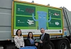Roisin Austin who has been named Recycler of the Month is presented with her £50 prize by Newry, Mourne and Down District Council Recycling Officers Tara Cunningham and Liam Dinsmore