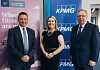 Concerns over infrastructure investments and Brexit were among the main issues raised by local business leaders during the recent Institute of Directors (IoD) Chairman&rsquo;s Roadshow in Newry. Hosted by IoD NI Chairman Gordon Milligan, pictured left, with Ashleen Feeney, KPMG and Dr Gerard O&rsquo;Hare CBE at the Flexi Work Space in the city, the event brought together dozens of business leaders from the public and private sector across the Newry, Mourne and Down District Council area and beyond.